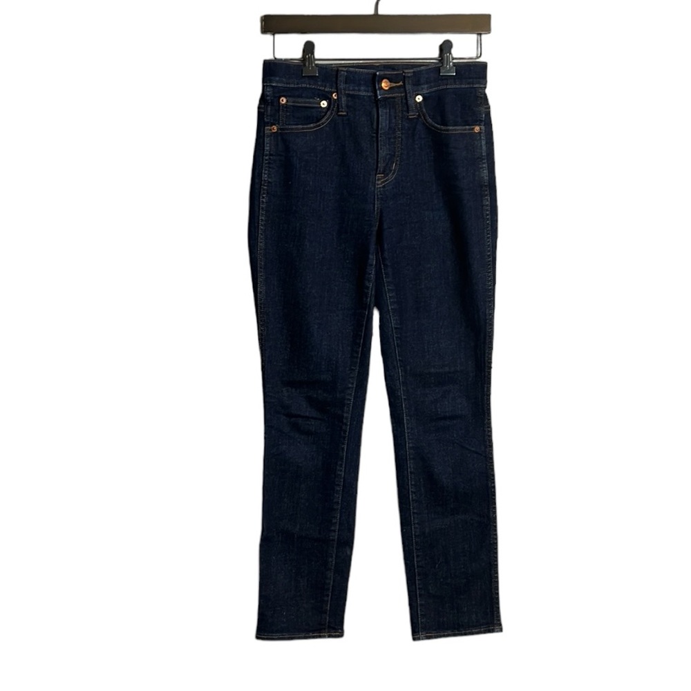J.CREW 9" mid-rise vintage slim-straight jean in resin rinse Size 25 - Picture 4 of 13